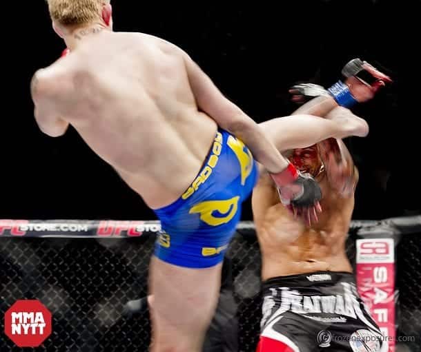 MMAnytt Alexander Gustafsson Thiago Silva UFC Sweden Foto - Micha Forssberg