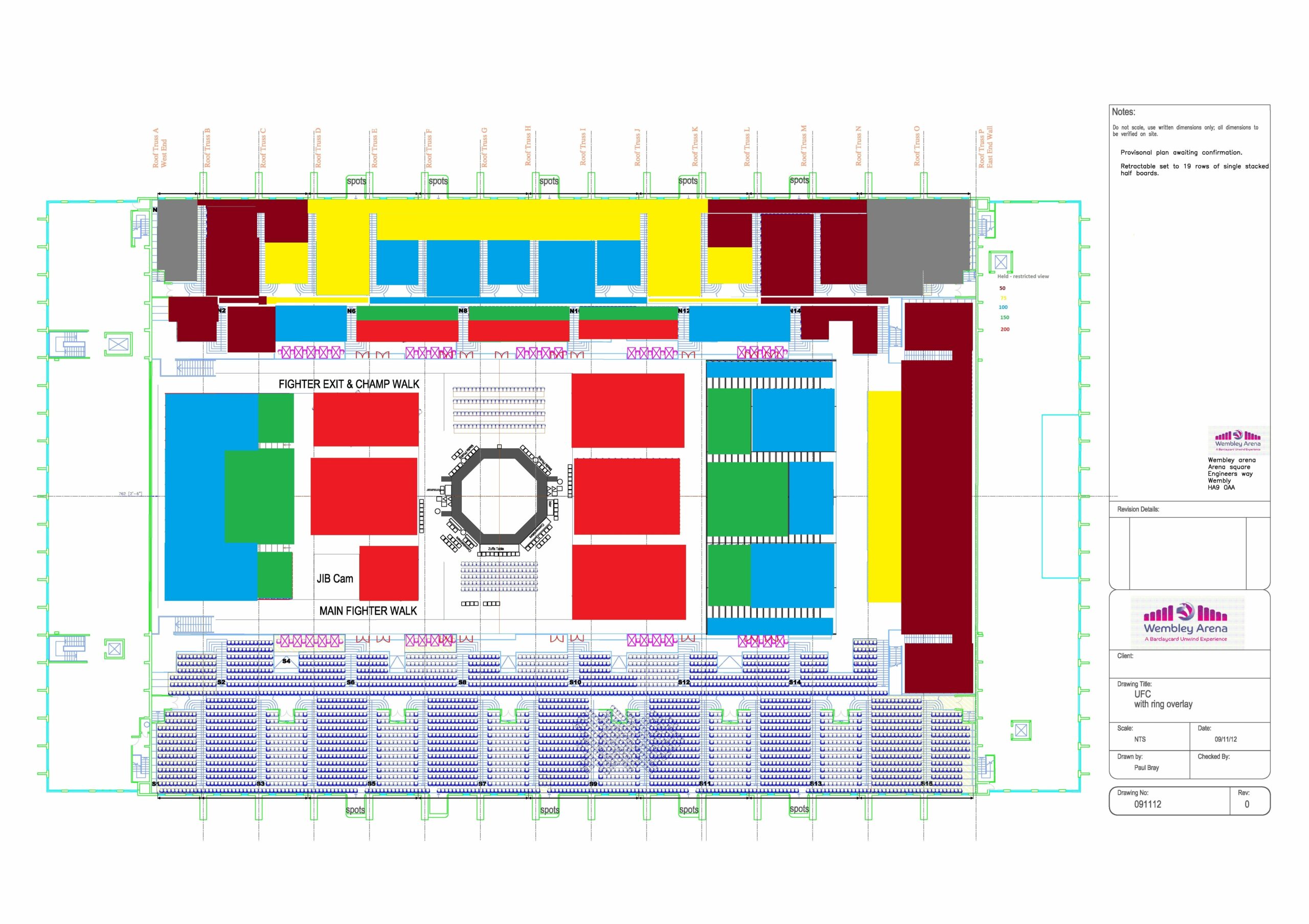 Wembley - 2nd Draft seating plan