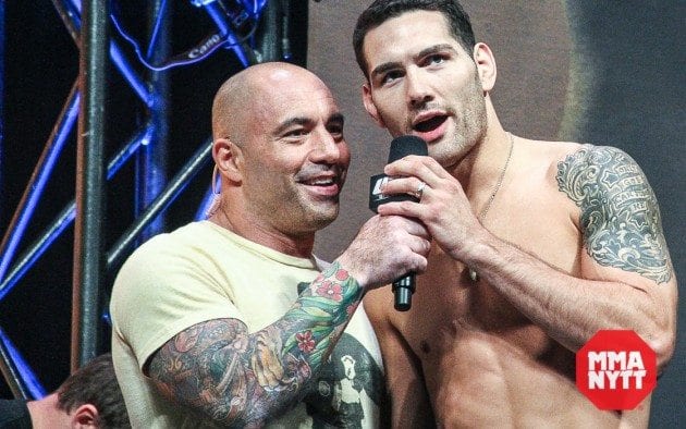 Chris Weidman - Joe Rogan - Foto Per Häljestam