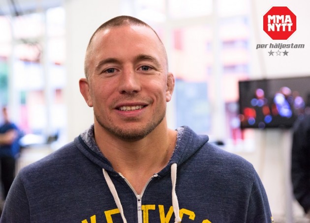 Georges St-Pierre - på väg mot återkomst? Foto: Per Häljestam