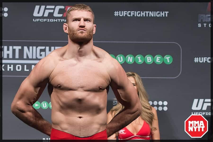Blachowicz inför matchen mot Latifi. Foto: Micha Forssberg