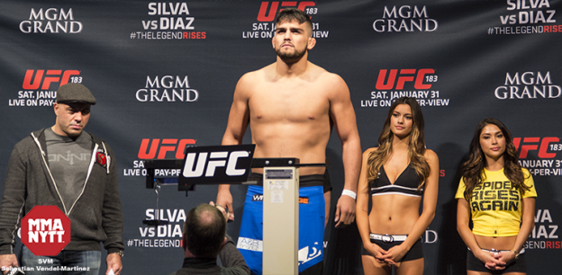UFC 183 Kelvin gastelum