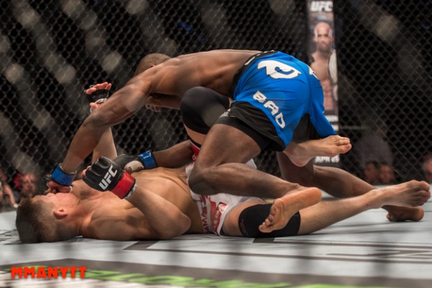 UFC Fight Night Krakow. Leon Edwards vs Seth Baczynski. Foto Mazdak Cavian-5