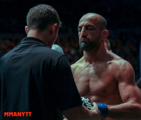 Det blir ingen match för Reza på UFC: Hamburg i år. Foto: Mazdak Cavian