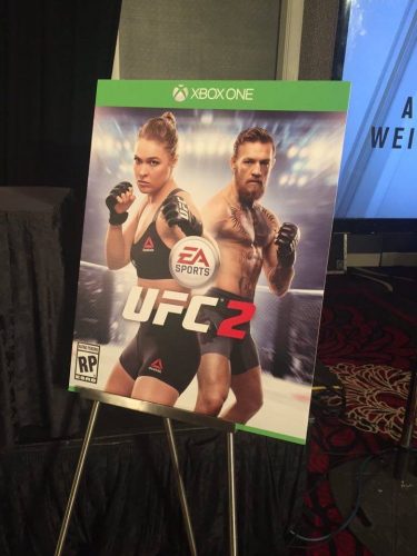 EA Sports UFC 2 McGregor Rousey
