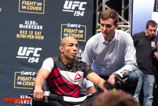 Jose Aldo UFC The Ultimate Fighter Finale Weigh-in MMAnytt Photo Mazdak Cavian-3
