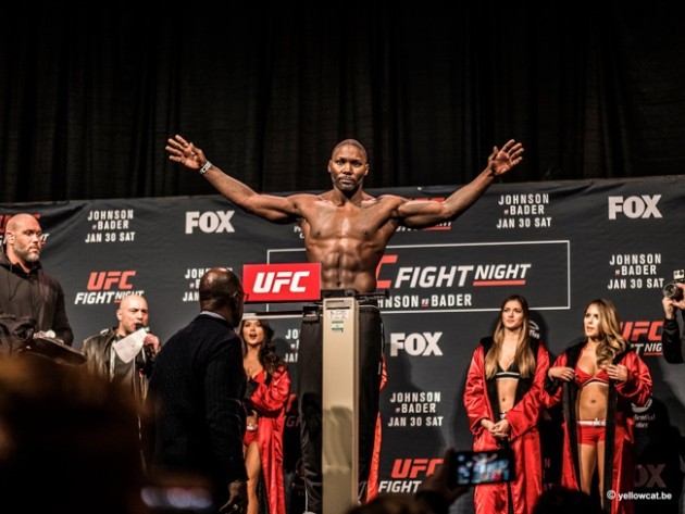 UFC ON FOX 18 - New Jersey Weigh-in Anthony Rumble Johnson MMAnytt.se Copyright Yellowcat.be