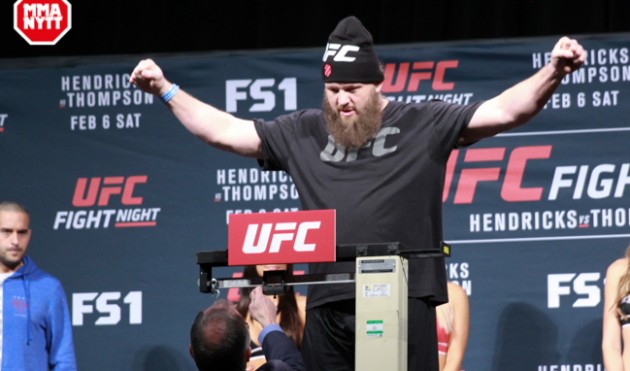 UFC FIGHT NIGHT 82 WEIGH-IN ROY NELSON LAS VEGAS NEVADA MAZDAK CAVIAN Copyright  MMAnytt.se 2016-53