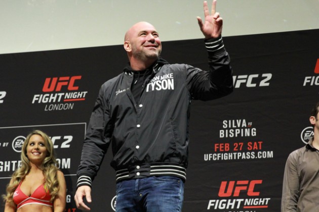 UFC FIGHT NIGHT 84 DANA WHITE WEIGH IN O2 LONDON 2016 PHOTO MAZDAK CAVIAN MEDIADAY FIGHT-32