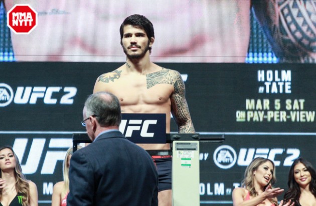 UFC 196 Erick Silva LAS VEGAS MGM Weigh ins MEDIADAY OPEN WORKOUT 2016 PHOTO MAZDAK CAVIAN MEDIADAY FIGHT-8
