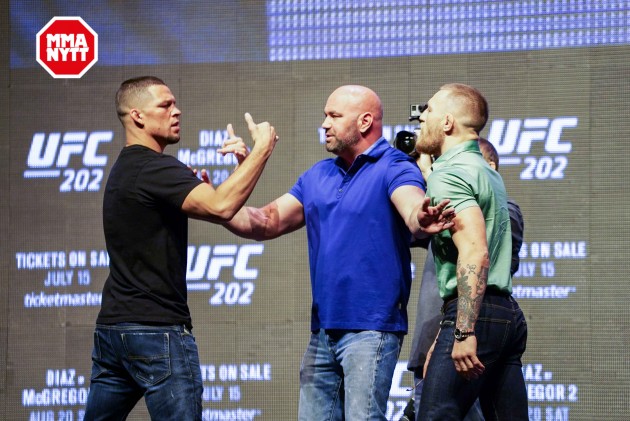 UFC 200 Las Vegas Conor McGregor Nate Diaz 20160707 MMAnytt.se Media Day Vince Cachero 7