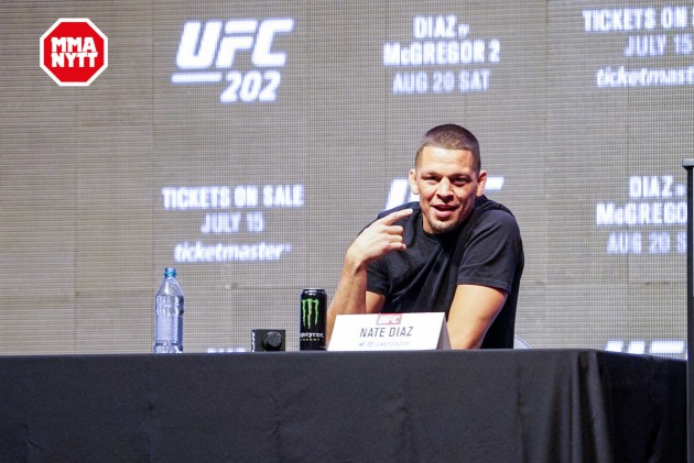 UFC 200 Las Vegas Nate Diaz 20160707 MMAnytt.se Media Day Vince Cachero