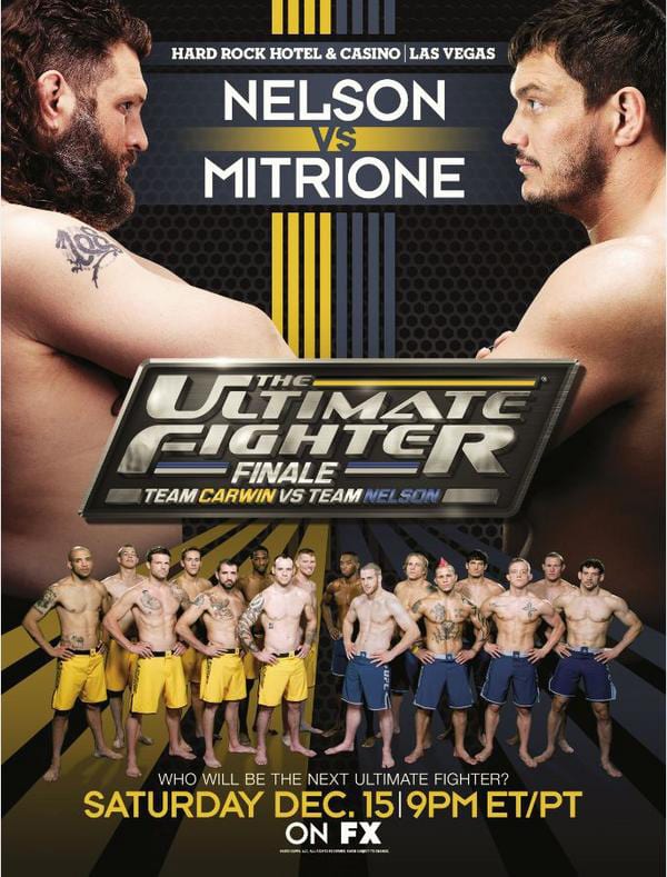 Poster TUF16 Matt Mitrione Roy Nelson