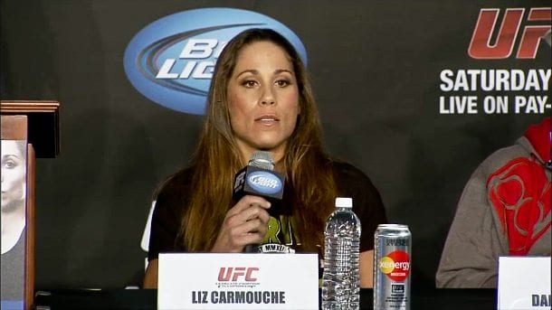 UFC 157 presskonferens Liz Carmouche