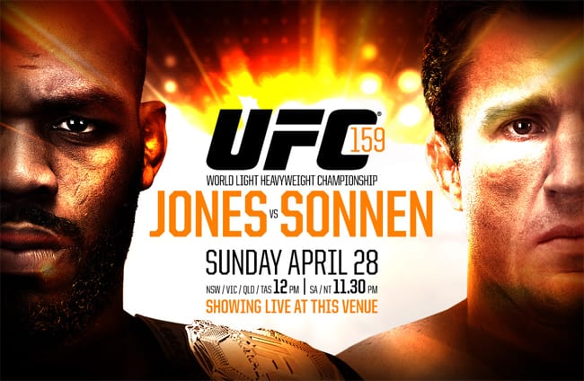 UFC159 small poster