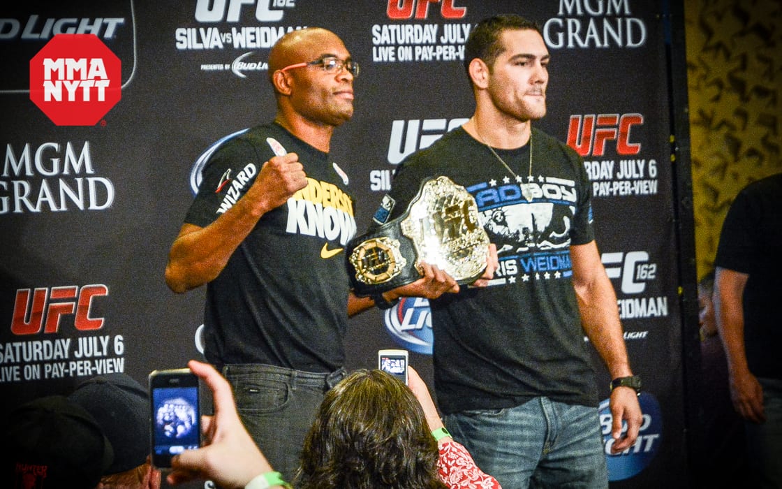 Anderson Silva – Chris Weidman – Foto Per Häljestam