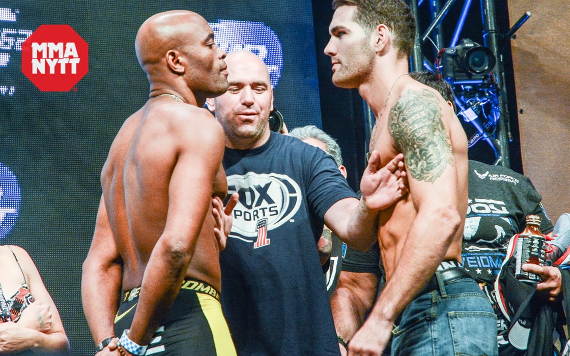 Anderson Silva – Chris Weidman – Foto Per Häljestam