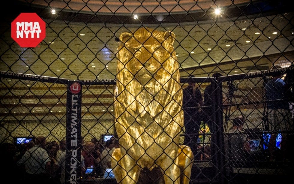 UFC 162 lion mgm grand g arena mmanytt studiomma cage