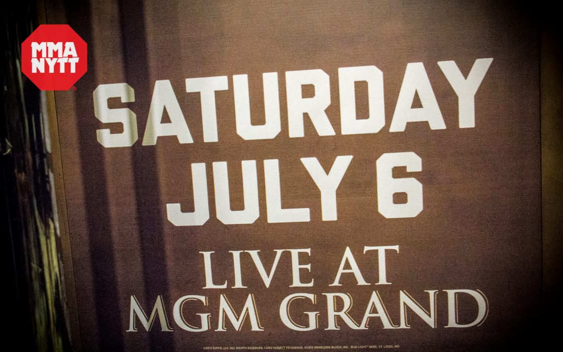 UFC 162 mgm grand arena mmanytt studiomma live saturday july 6