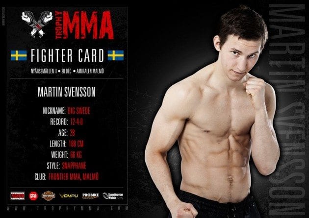 Martin Svensson Trophy MMA