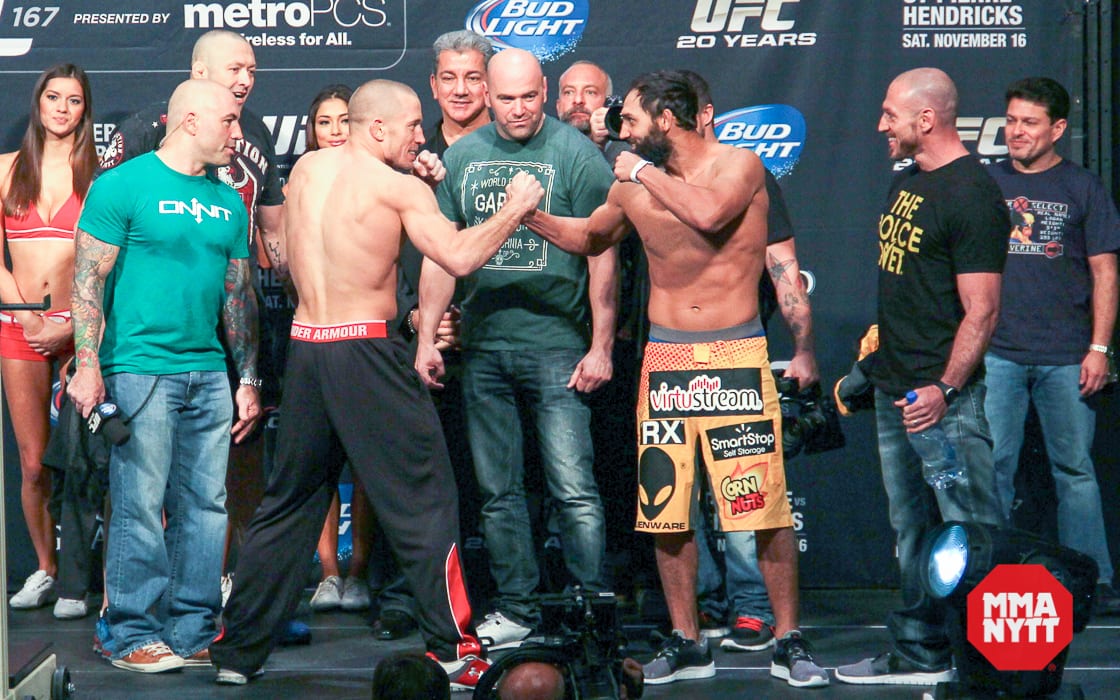 UFC 167 Georges St-Pierre Vs. Johny Hendricks #MMAnytt–2