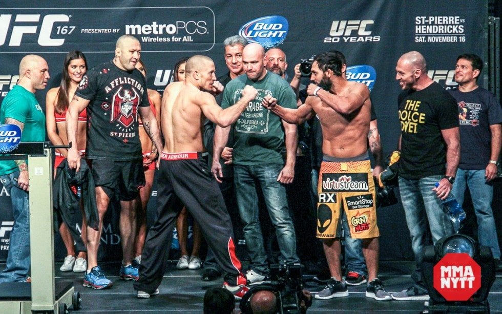 UFC 167 Georges St-Pierre Vs. Johny Hendricks #MMAnytt–3