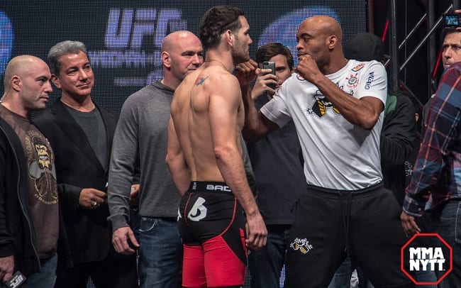 UFC 168 Anderson Silva Vs Chris Weidman Weigh-In #MMAnytt-6794