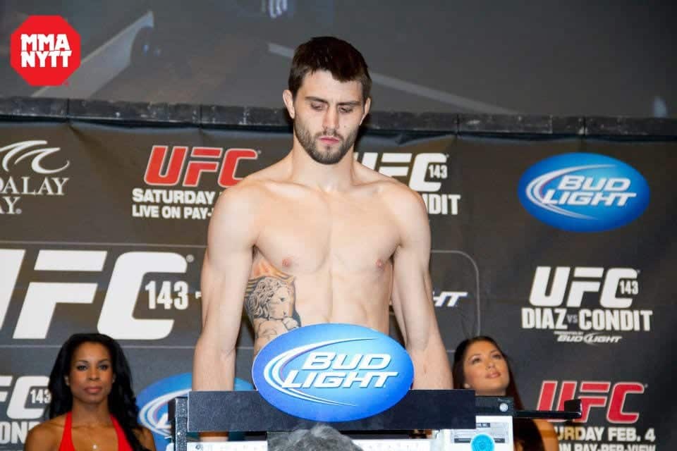 mmanytt carlos condit ufc 143