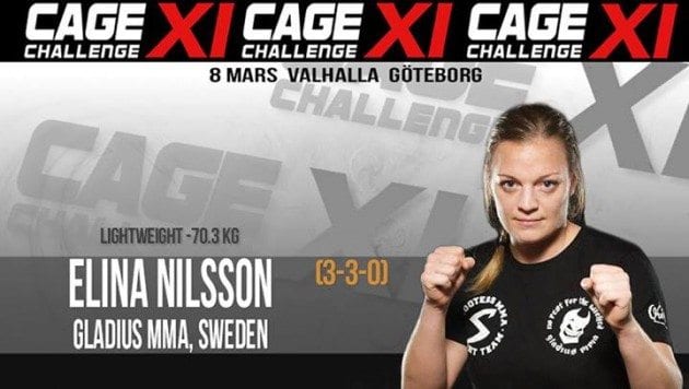 Elina Nilsson Cage Challenge XI