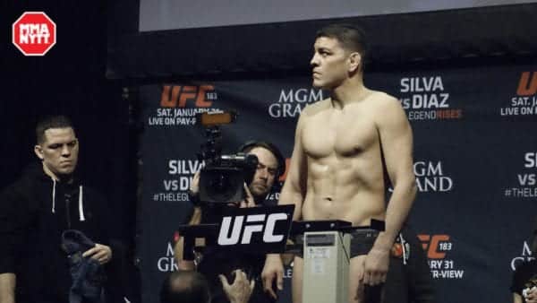 UFC 183 weigh in Nick Diaz Anderson Silva MMAnytt.se Daniel Patinkin-43 nick diaz