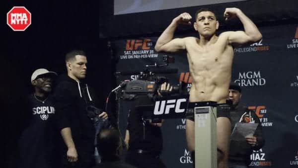 UFC 183 weigh in Nick Diaz Anderson Silva MMAnytt.se Daniel Patinkin-44 nick diaz