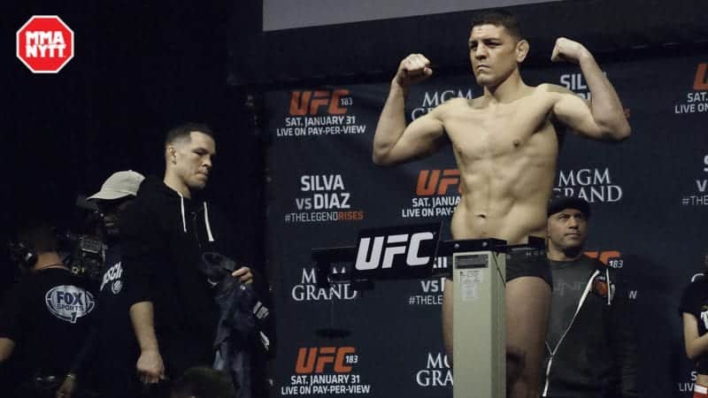 UFC 183 weigh in Nick Diaz Anderson Silva MMAnytt.se Daniel Patinkin-45 nick diaz