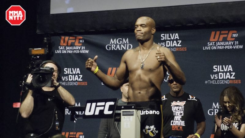 UFC 183 weigh in Nick Diaz Anderson Silva MMAnytt.se Daniel Patinkin-48 anderson silva