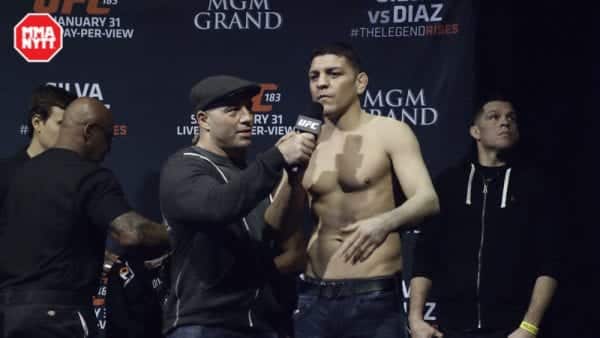 UFC 183 weigh in Nick Diaz Anderson Silva MMAnytt.se Daniel Patinkin-51 nick diaz