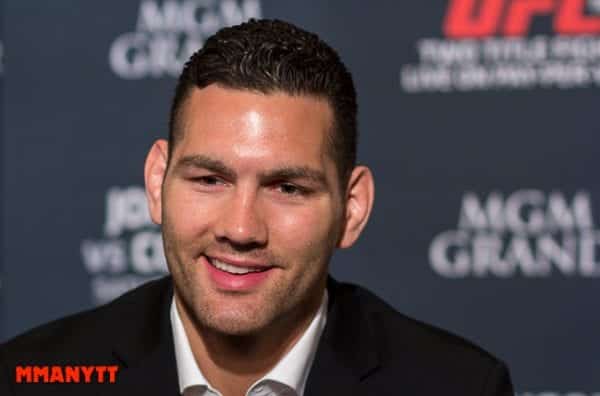 UFC 187 Chris Weidman Las Vegas Nevada MGM Grand Arena MMAnytt Mediaday foto Mazdak Cavian_-31