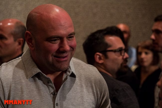 UFC 187 Dana White Las Vegas Nevada MGM Grand Arena MMAnytt Mediaday foto Mazdak Cavian_-48