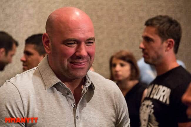 UFC 187 Dana White Las Vegas Nevada MGM Grand Arena MMAnytt Mediaday foto Mazdak Cavian_-50