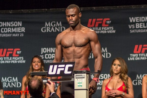 UFC 187 Uriah Hall  Las Vegas Nevada MGM Grand Arena MMAnytt weighin foto Mazdak Cavian_-14