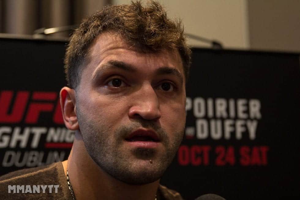 Andrei Arlovski UFC Fight Night 76 Weigh in Dublin MMAnytt Photo Mazdak Cavian