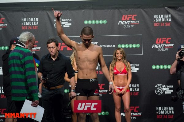 Louis Smolka UFC Fight Night 76 Weigh in Dublin MMAnytt Photo Mazdak Cavian-76