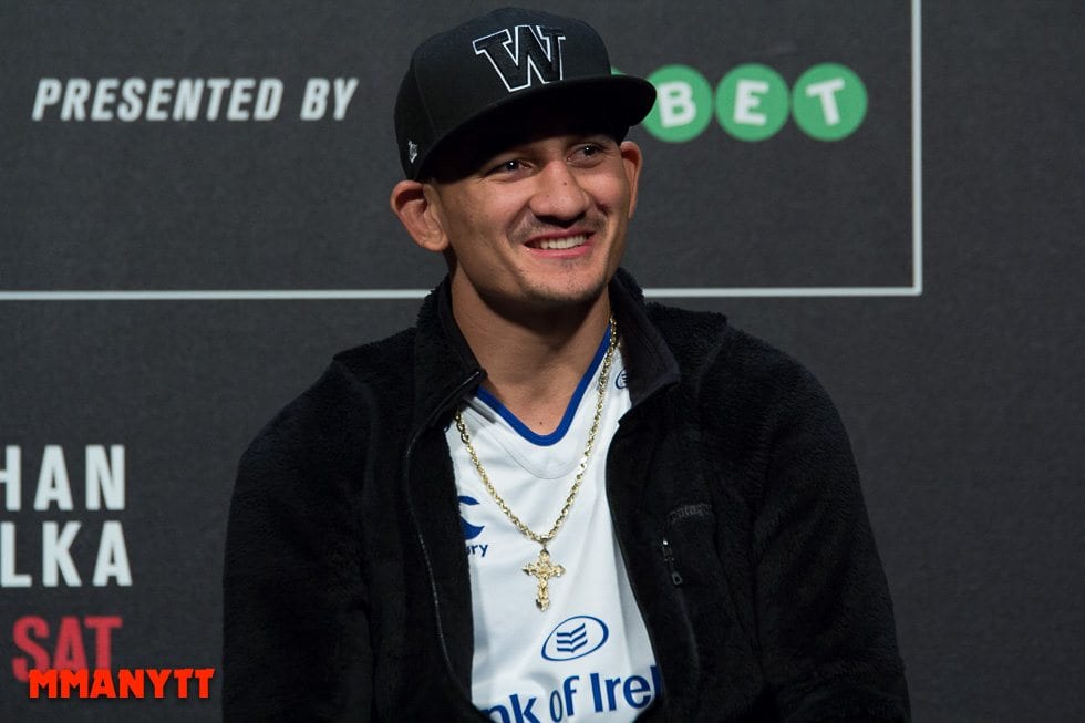 Max Holloway UFC Fight Night 76 Weigh in Dublin MMAnytt Photo Mazdak Cavian-10