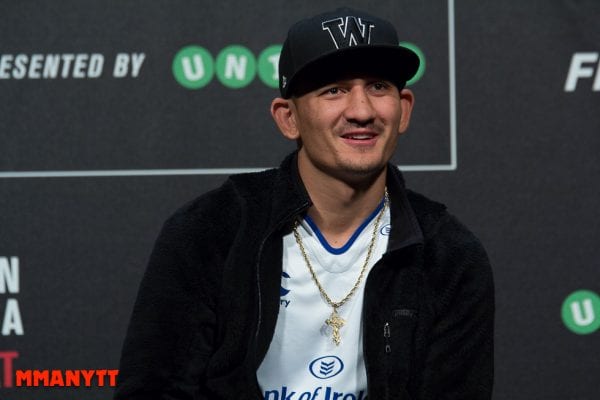 Max Holloway UFC Fight Night 76 Weigh in Dublin MMAnytt Photo Mazdak Cavian-6