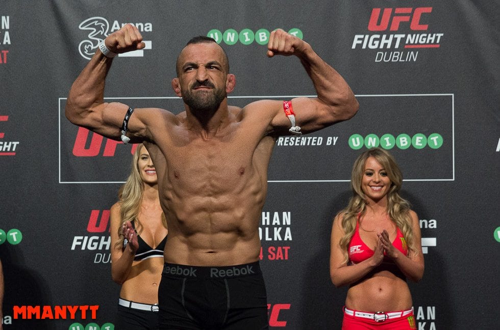 Reza Madadi UFC Fight Night 76 Weigh in Dublin MMAnytt Photo Mazdak Cavian-66