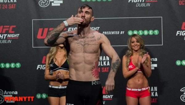 Robert Whiteford UFC Fight Night 76 Weigh in Dublin MMAnytt Photo Mazdak Cavian-24