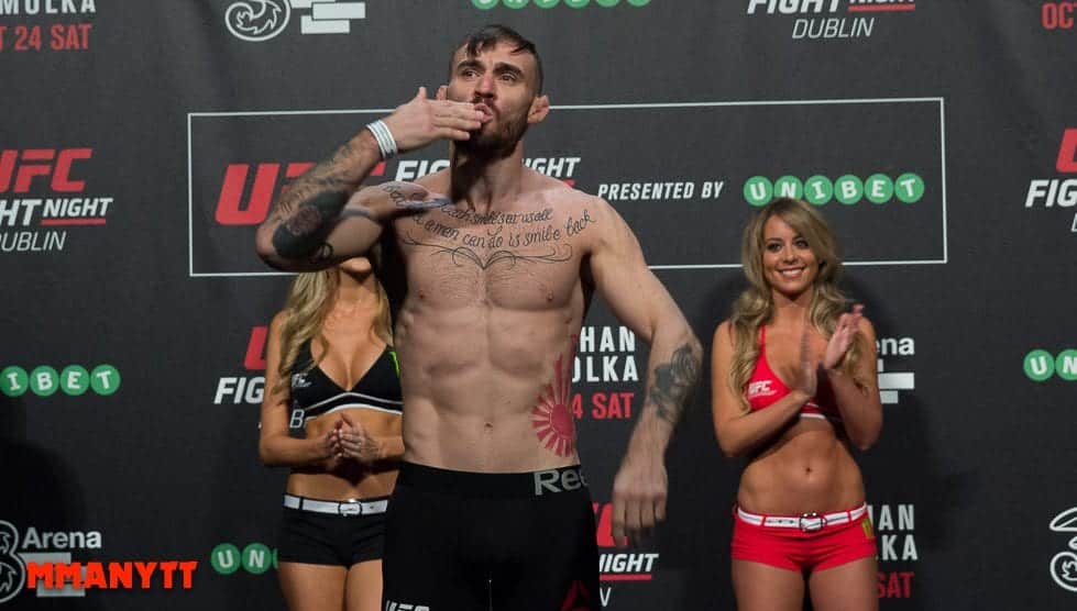 Robert Whiteford UFC Fight Night 76 Weigh in Dublin MMAnytt Photo Mazdak Cavian-24