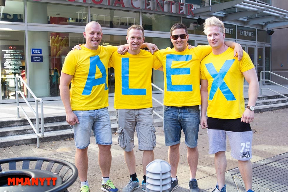 Svenska fans UFC 192 2015 MMAnytt 2015 Foto Mazdak Cavian UFC_-92