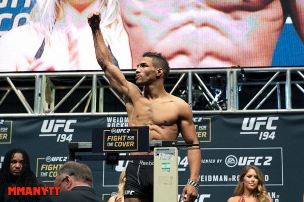 Kevin Lee UFC 194 Weigh In Las Vegas MMAnytt Photo Mazdak Cavian 2015-14