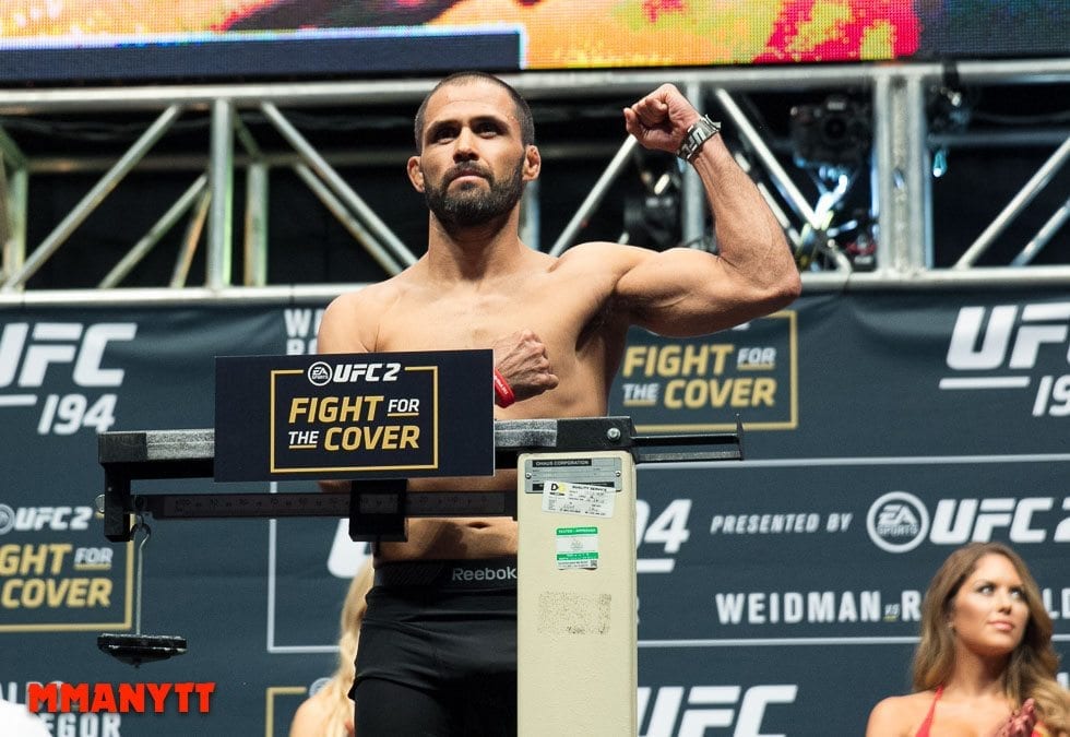 Frankie Saenz UFC 194 Weigh In Las Vegas MMAnytt Photo Mazdak Cavian 2015-30