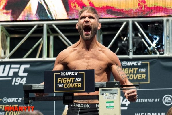 Jeremy Stephens UFC 194 Weigh In Las Vegas MMAnytt Photo Mazdak Cavian 2015-35