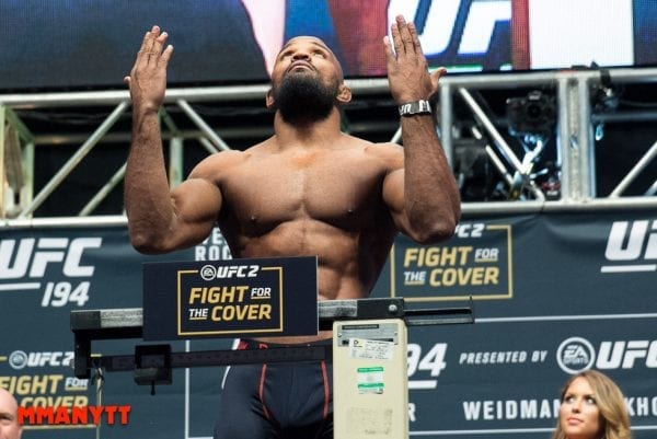 Yoel Romero UFC 194 Weigh In Las Vegas MMAnytt Photo Mazdak Cavian 2015-45